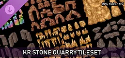 RPG Maker MV - KR Stone Quarry Tileset