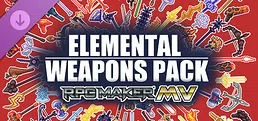 RPG Maker MV - Elemental Weapons Pack