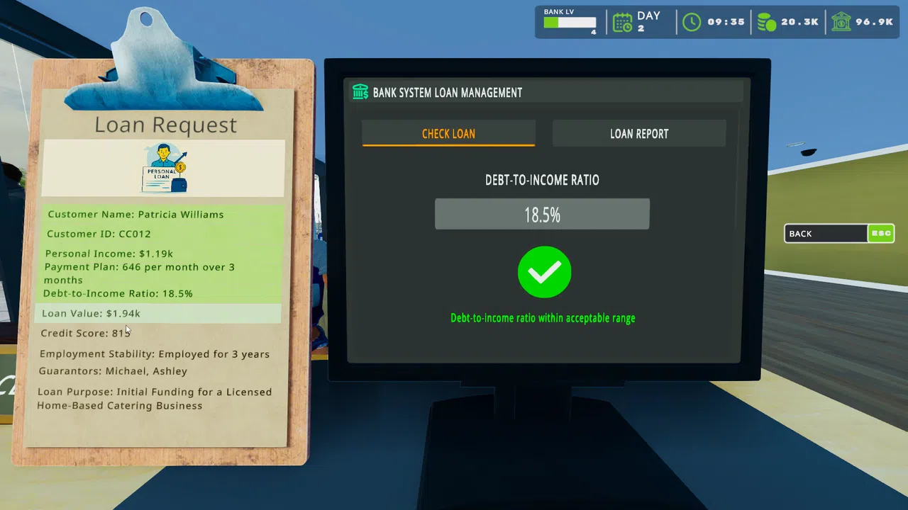 Bank Simulator Demo Screenshot 6