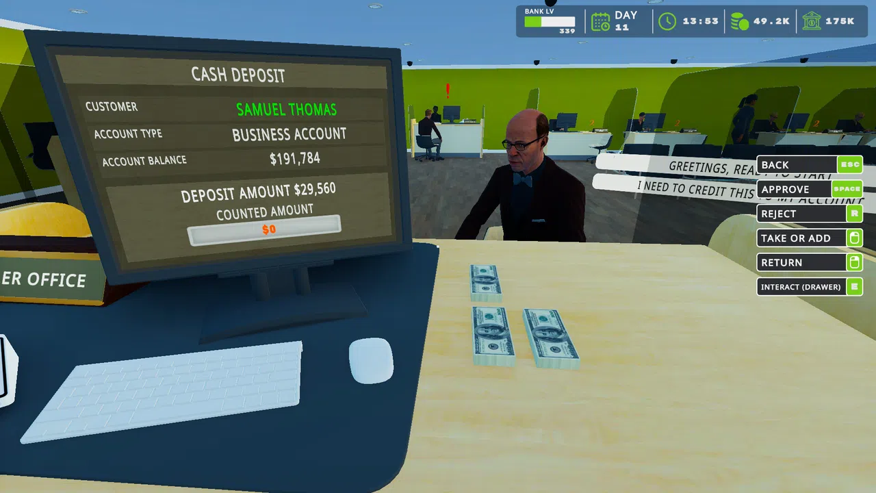 Bank Simulator Demo Screenshot 2