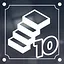 Halfway to the exit icon
