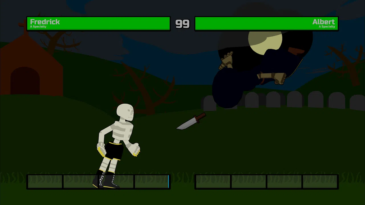 The Skeletons Are Fighting Screenshot 0