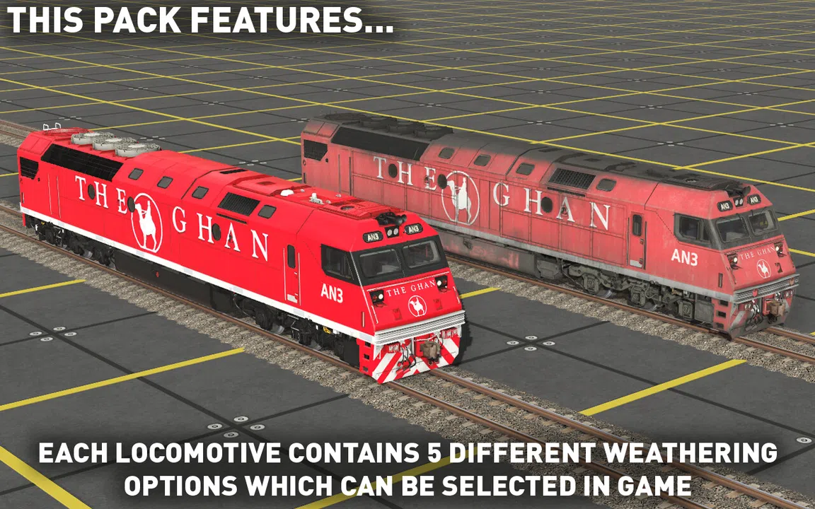 Trainz Plus DLC - SA AN Class - The Ghan Screenshot 5