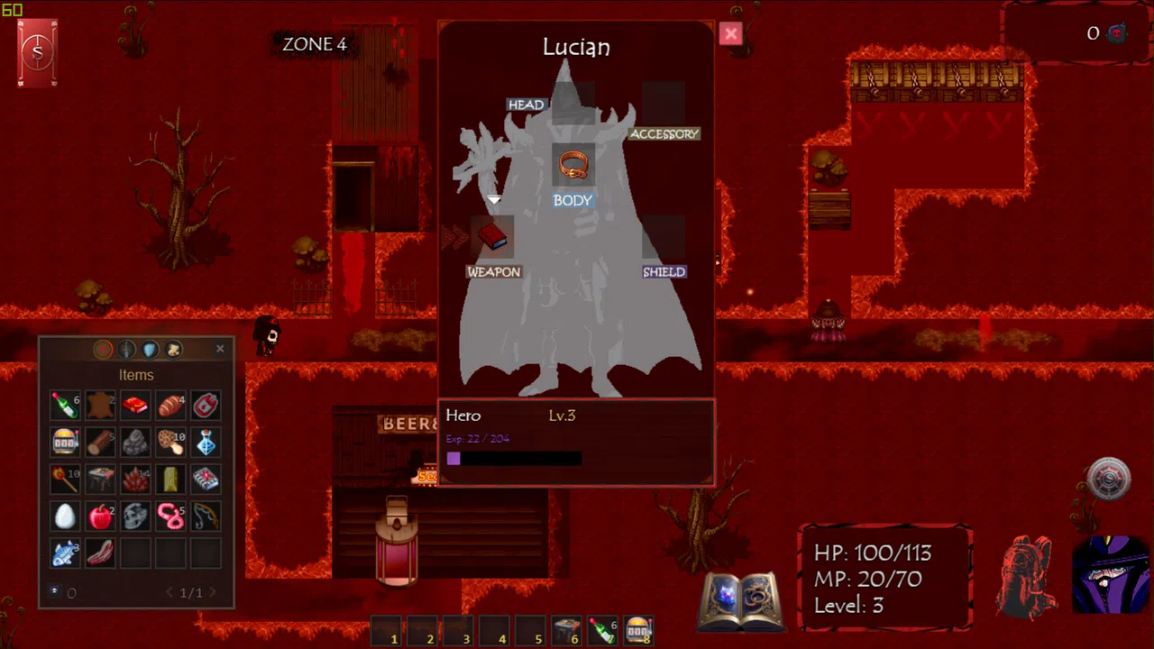 SIN CARDS: Welcome to the Netherworld Screenshot 1