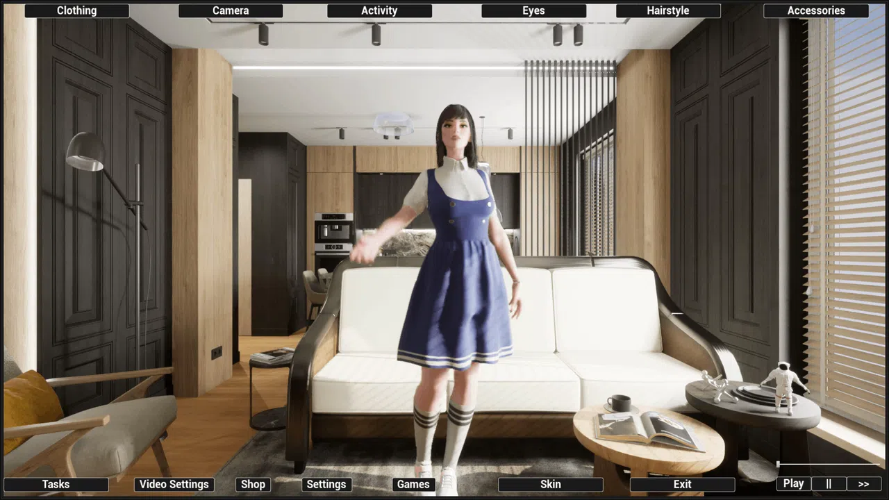 Virtual Girlfriend Lia - Nerd Girl Screenshot 5
