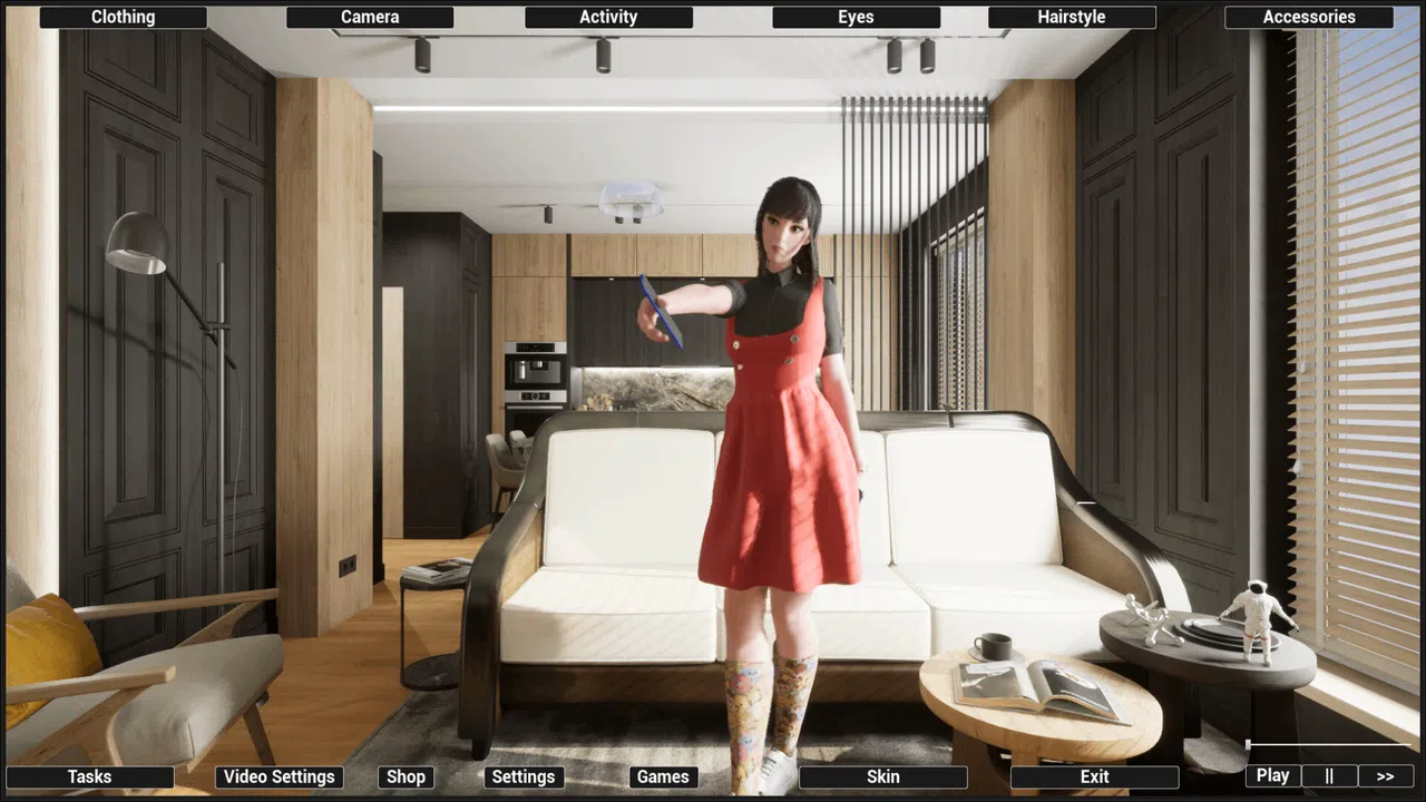 Virtual Girlfriend Lia - Nerd Girl Screenshot 6