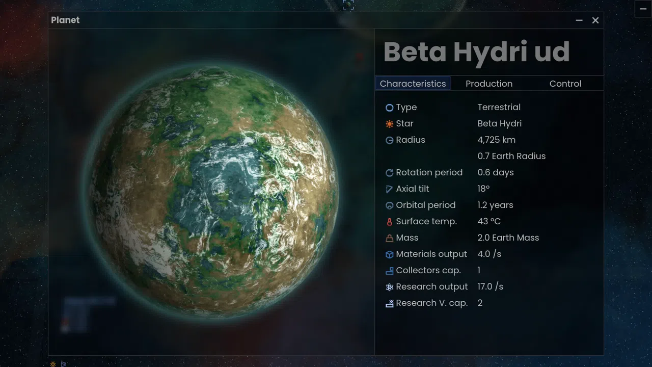 Stardust Exile Demo Screenshot 1