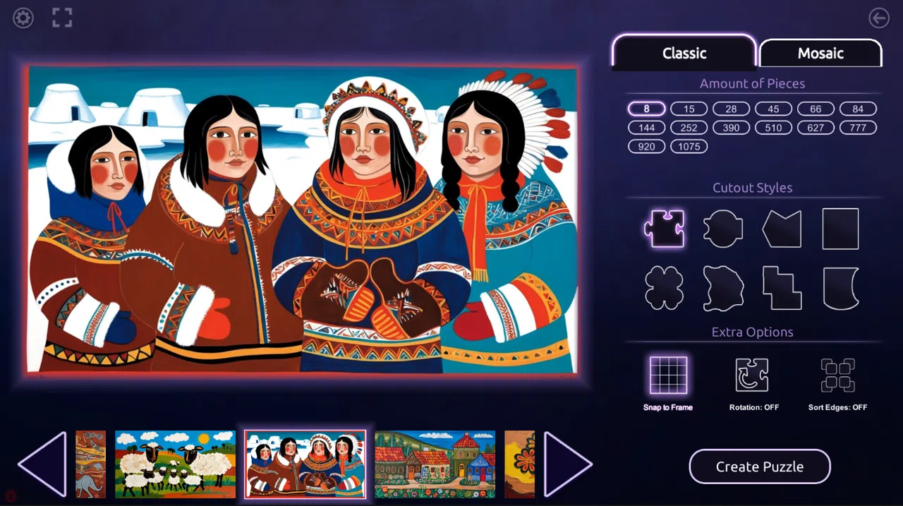 Master of Pieces © Jigsaw Puzzle DLC - Folk-Art Screenshot 4