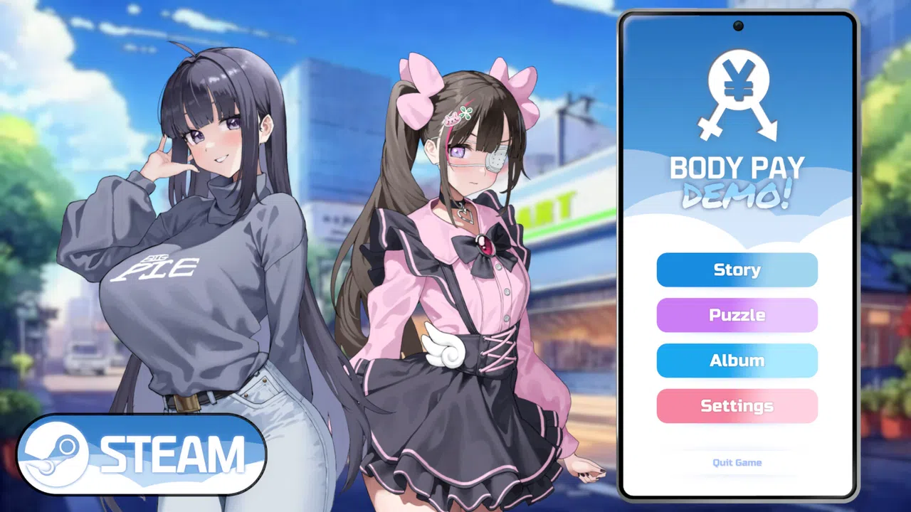 Body Pay "OMG! The girl with the big titties is too hitting on me!" DEMO Screenshot 0