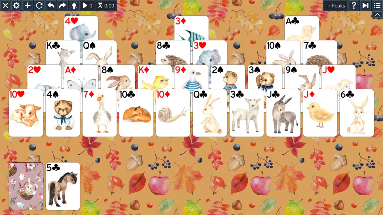 Free Solitaire - Animals Screenshot 2
