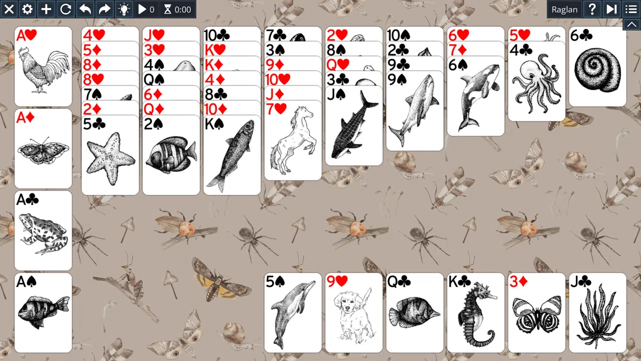 Free Solitaire - Animals Screenshot 1