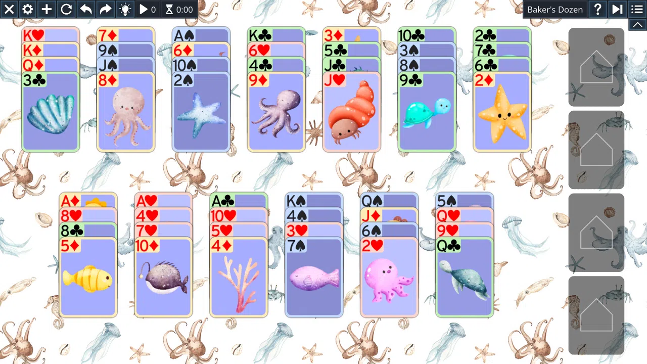Free Solitaire - Animals Screenshot 4