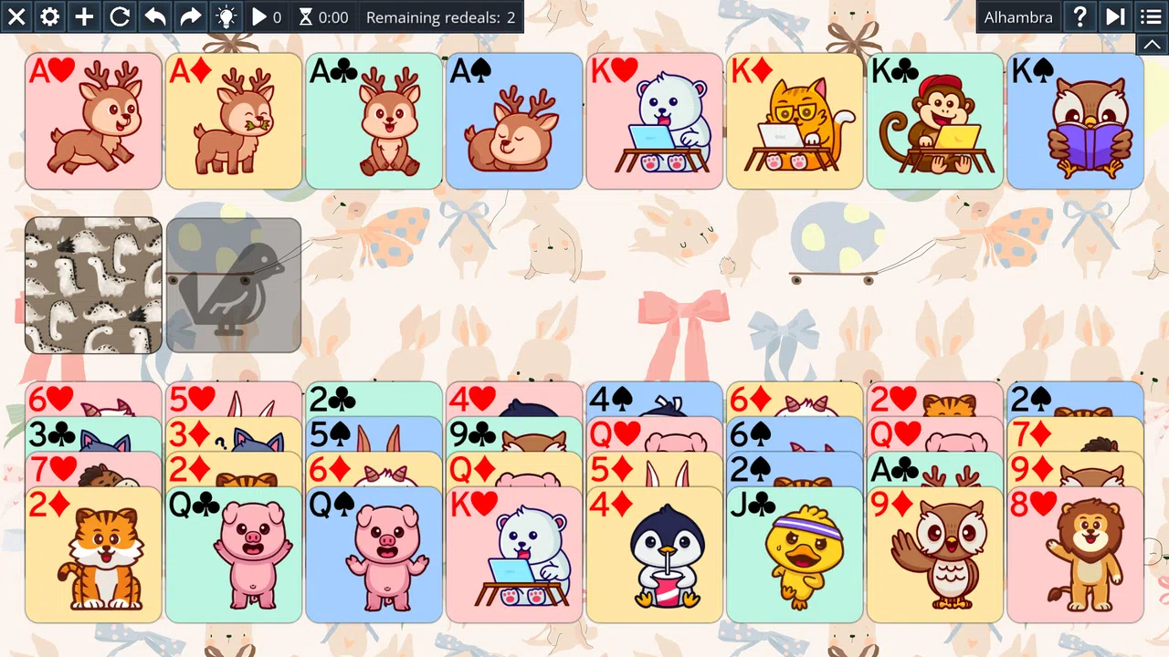Free Solitaire - Animals Screenshot 7