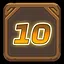 Conqueror of 10 Stages icon