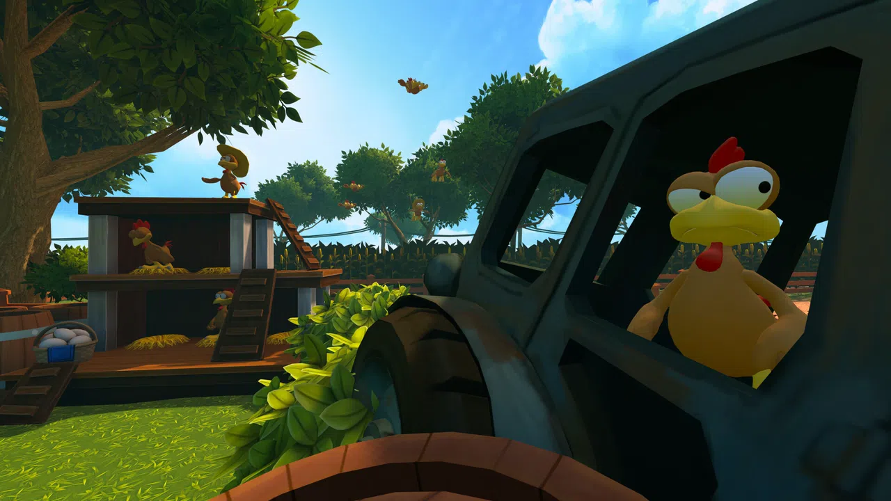 Moorhuhn / Crazy Chicken VR Blast Demo Screenshot 3