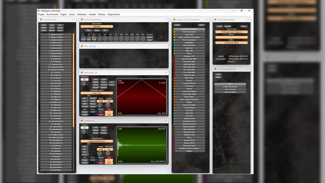 SFXEngine Sound Pack: Weapons Screenshot 0