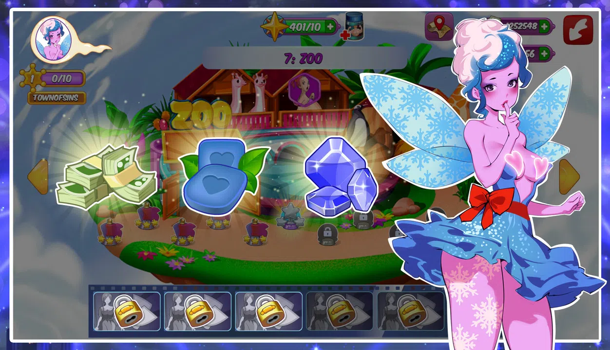 Town of Sins - Adult talk Screenshot 1