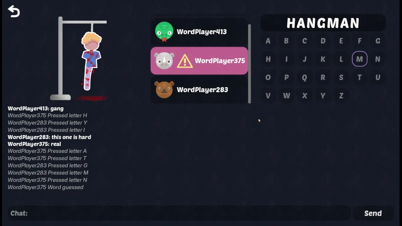 Project Hangman Screenshot 2