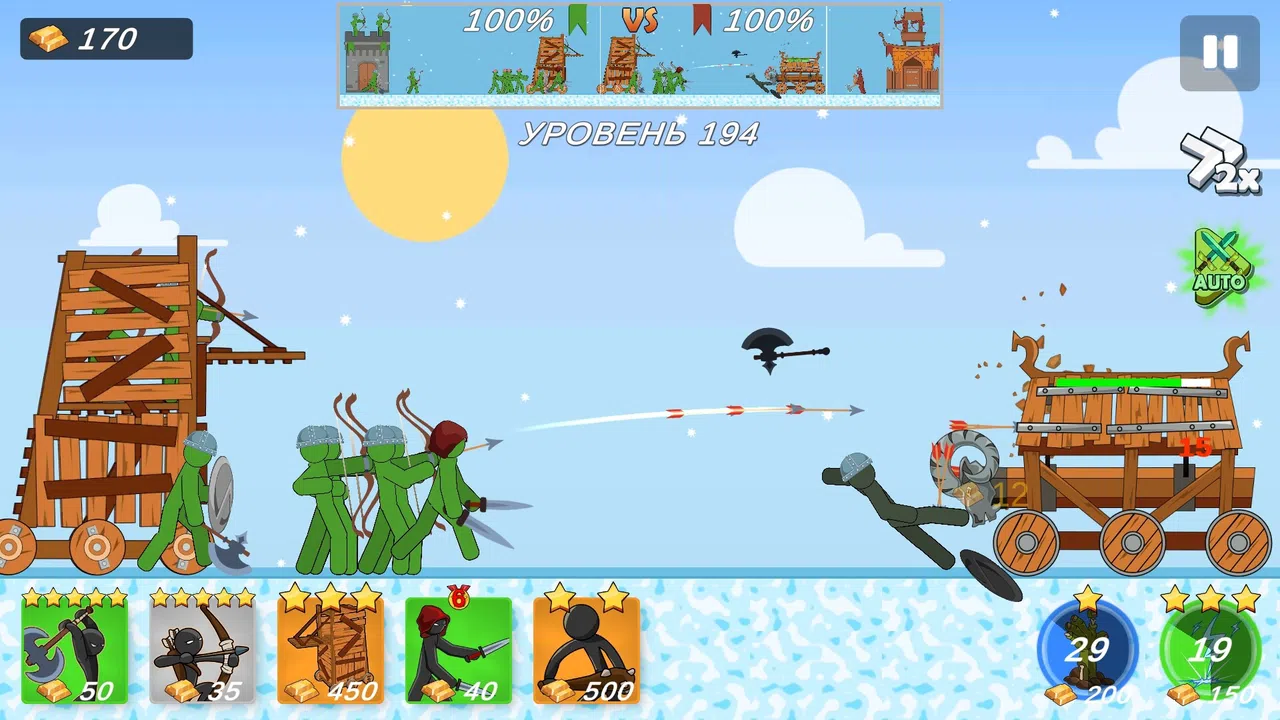 Stick Ragdoll Battle Simulator Screenshot 2