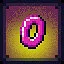 Pointed 0 icon