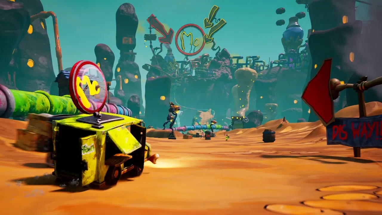 Goblintown: Really Hard Driving Game Screenshot 0