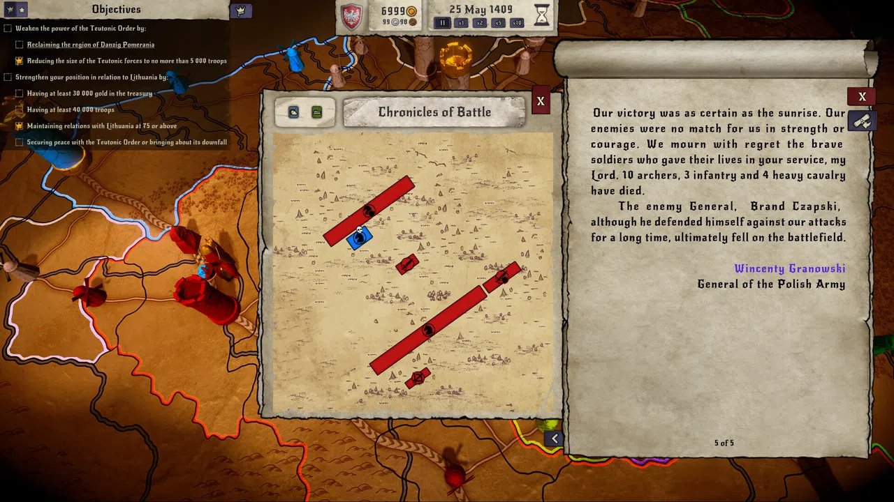 King's Orders - Chronicles of Battle Screenshot 2