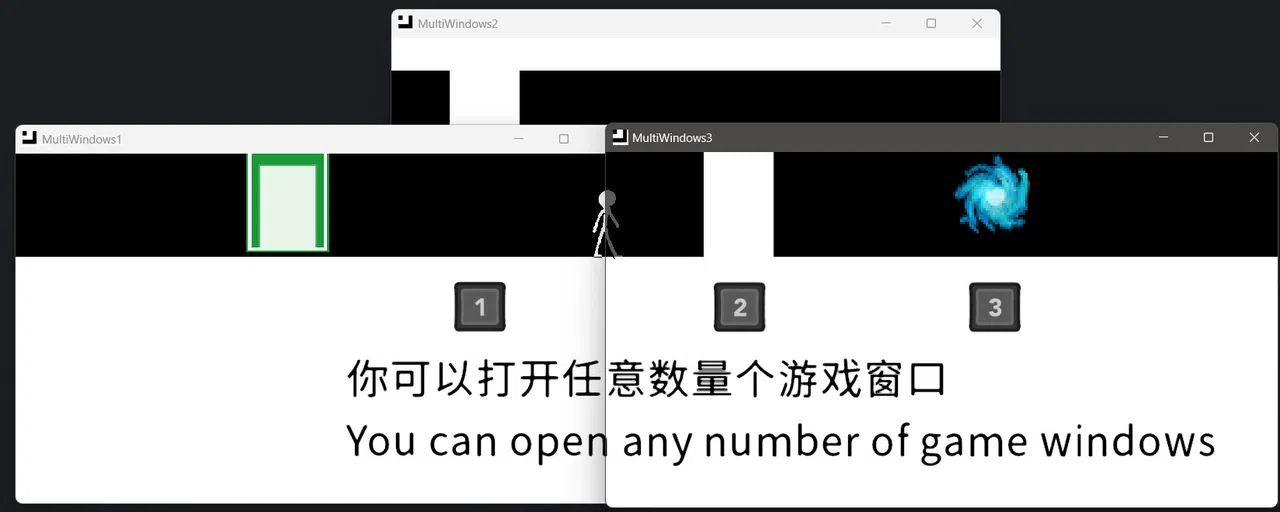 MultiWindows Demo Screenshot 2