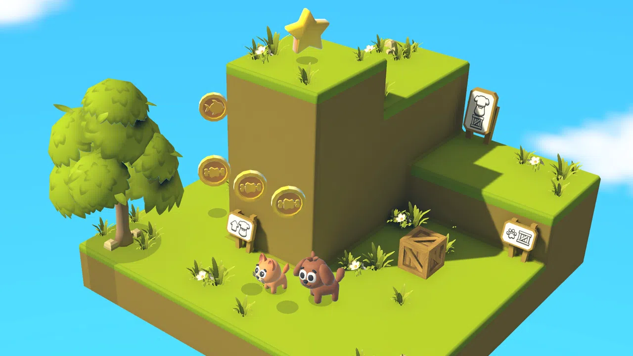Cat Dog Go Adventure Screenshot 0