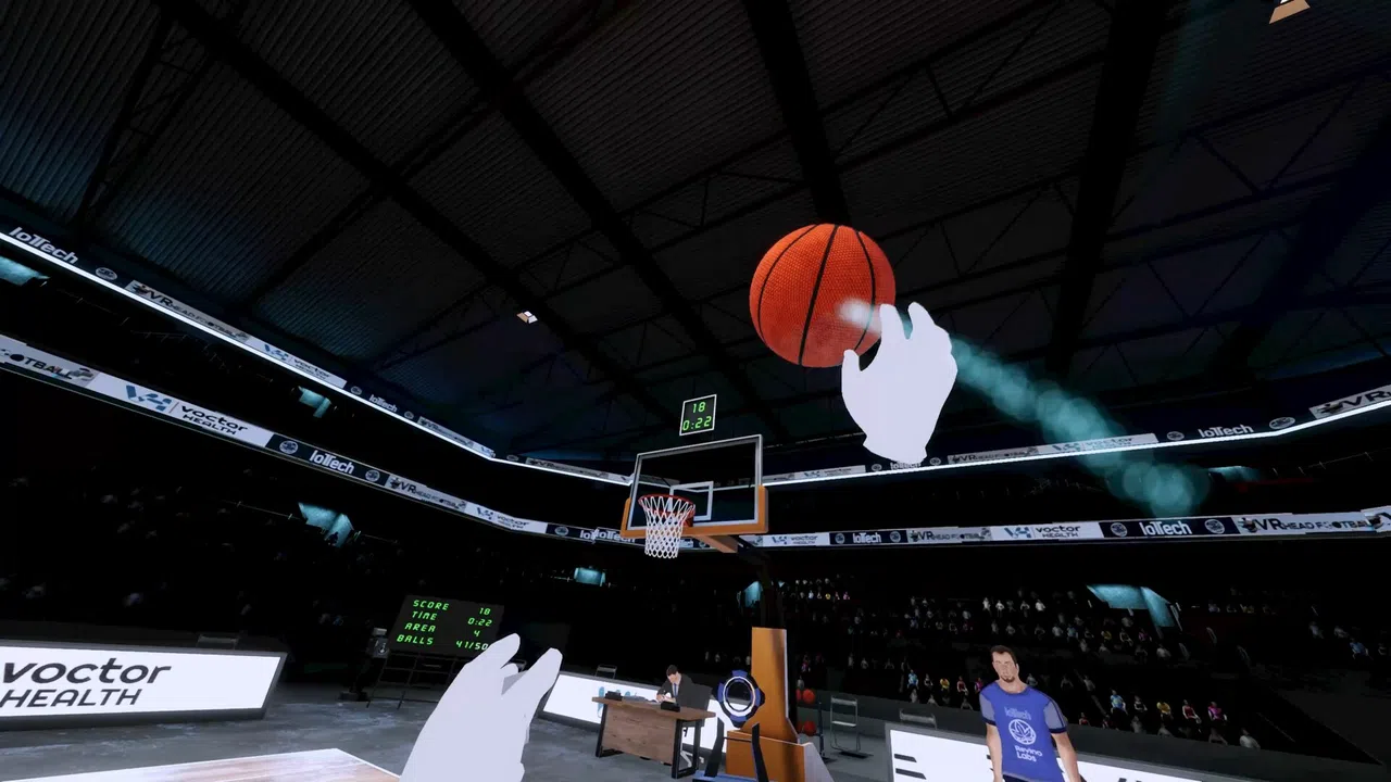 VR Basketball: Training Challenge Screenshot 0