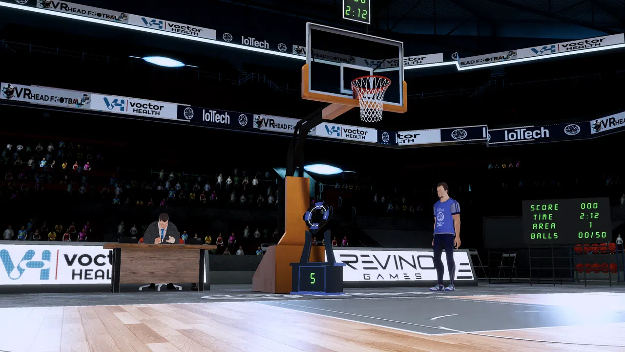VR Basketball: Training Challenge Screenshot 2