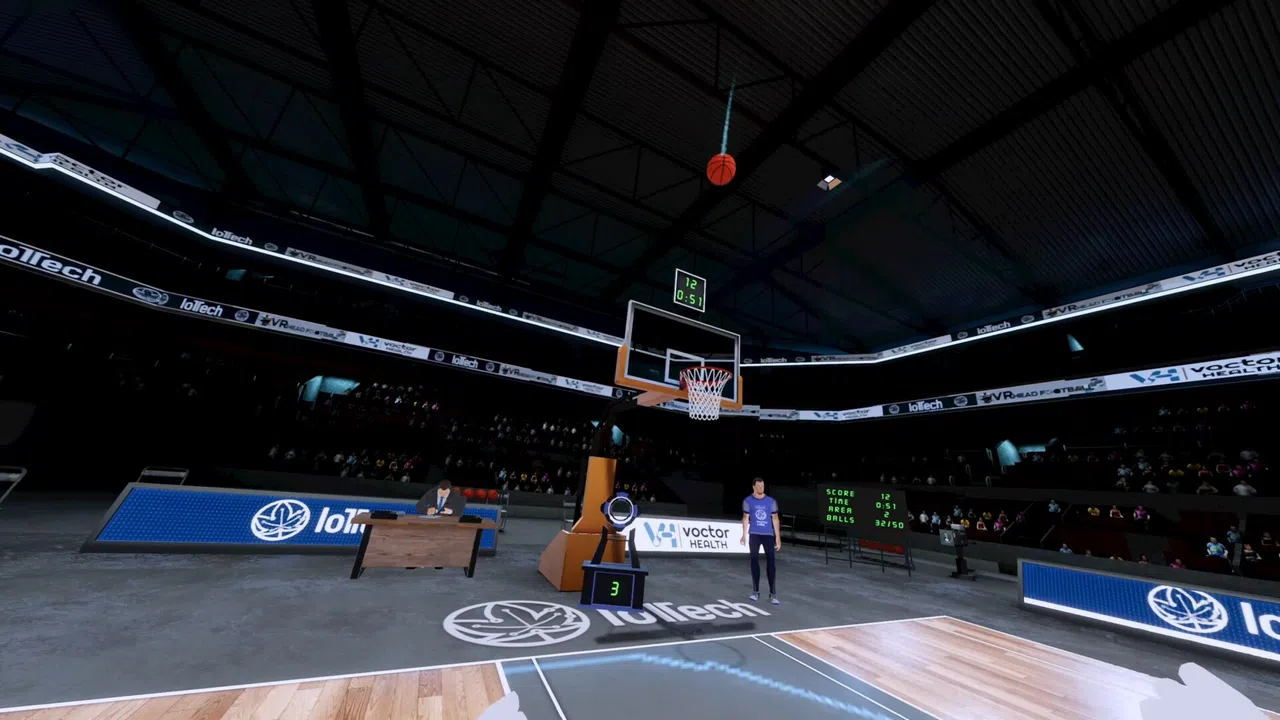 VR Basketball: Training Challenge Screenshot 5