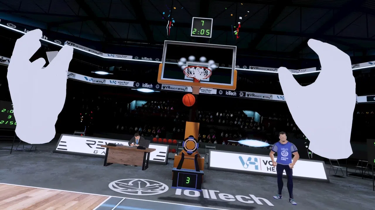 VR Basketball: Training Challenge Screenshot 3