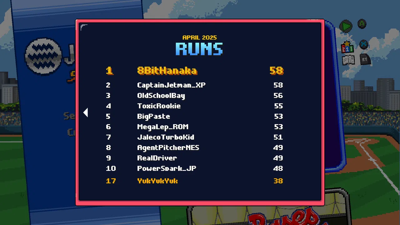 Jaleco Sports: Bases Loaded Screenshot 10