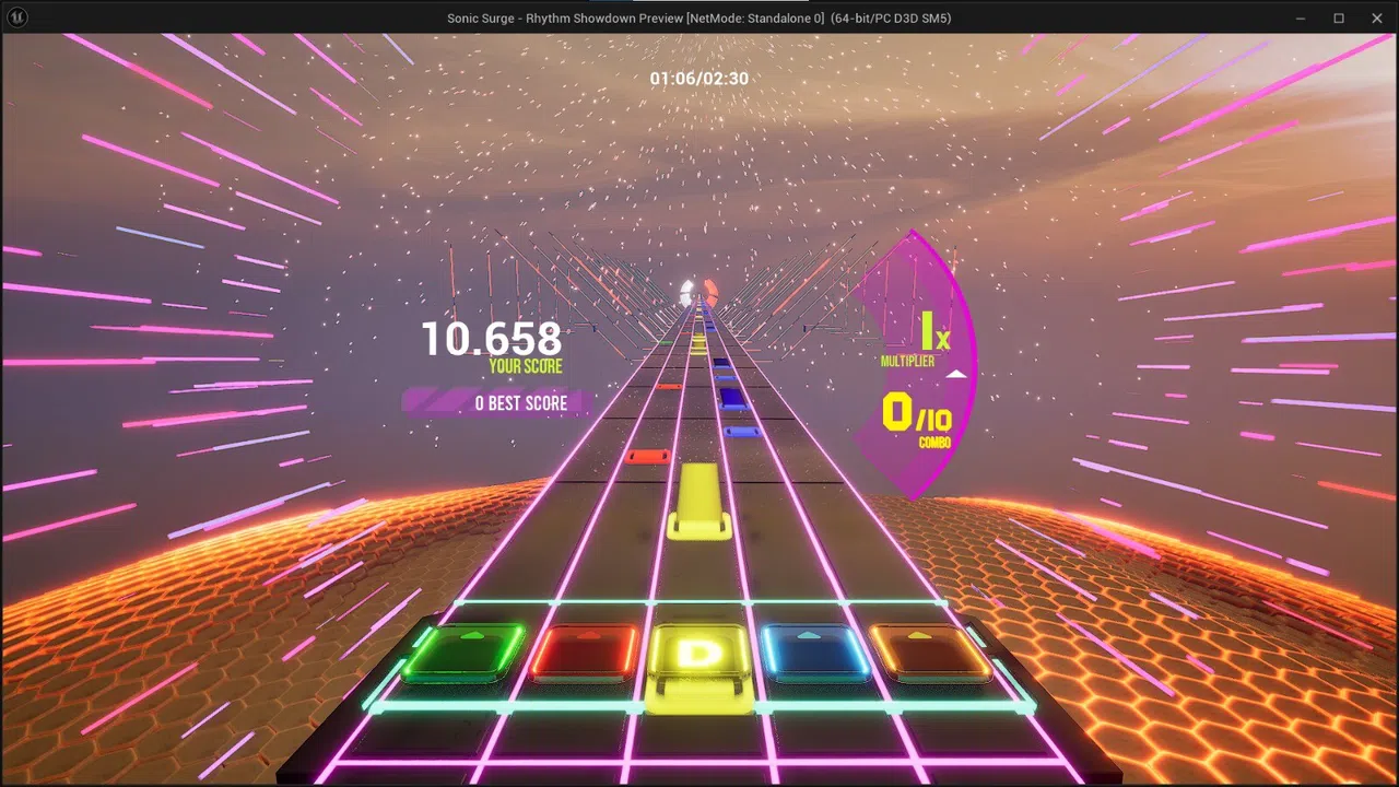 Sonic Surge - Rhythm Showdown Demo Screenshot 2