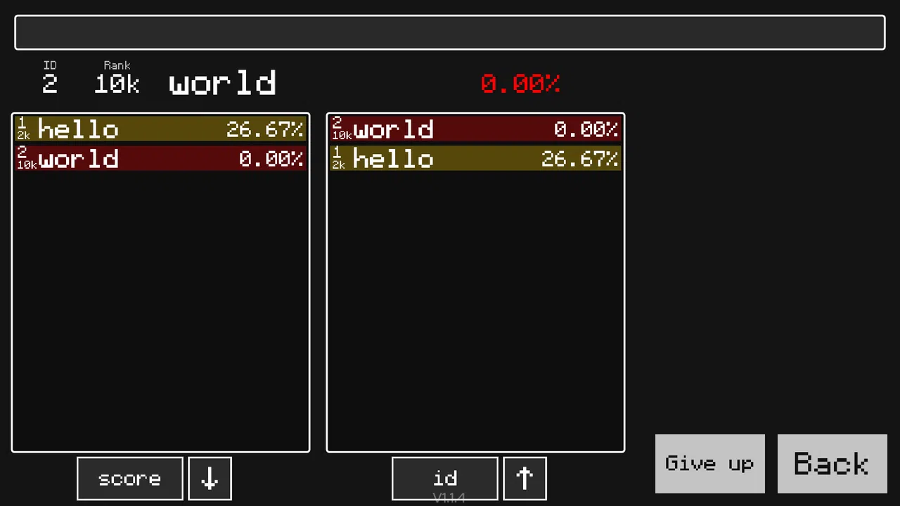 Similariddle Demo Screenshot 2