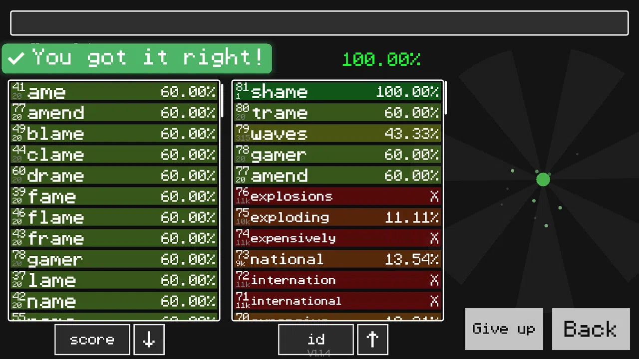 Similariddle Demo Screenshot 4