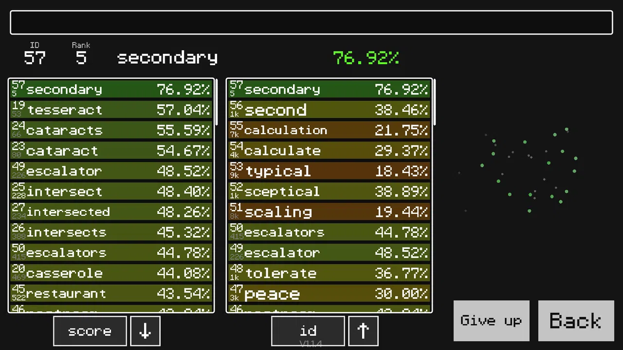 Similariddle Demo Screenshot 3