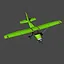 Green Cessna icon