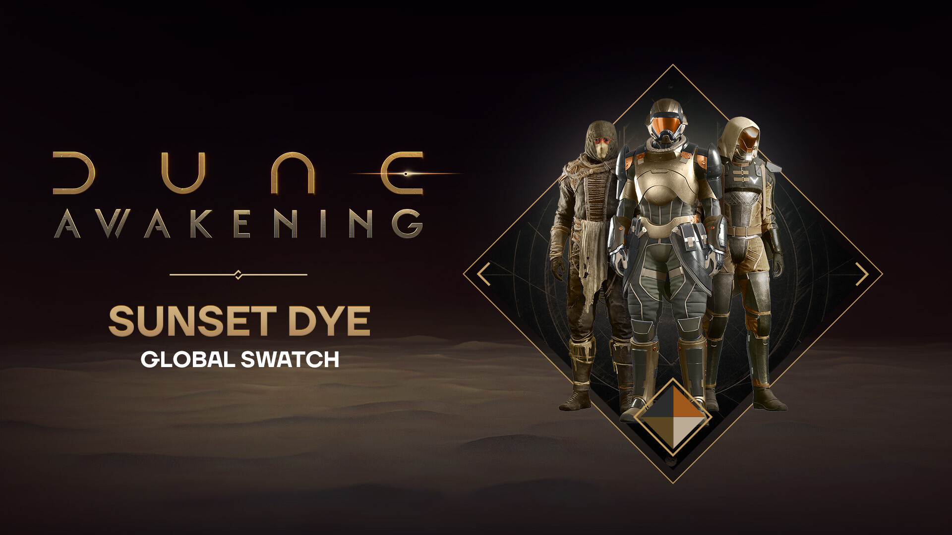 Dune: Awakening - Sunset Dye Global Swatch Screenshot 0