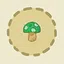 Green mushroom icon