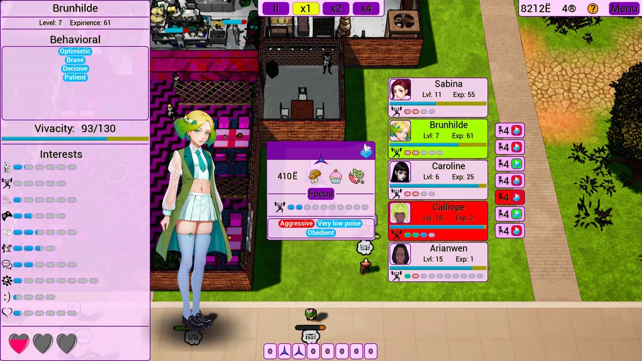 Cocktail Girl Service Screenshot 0