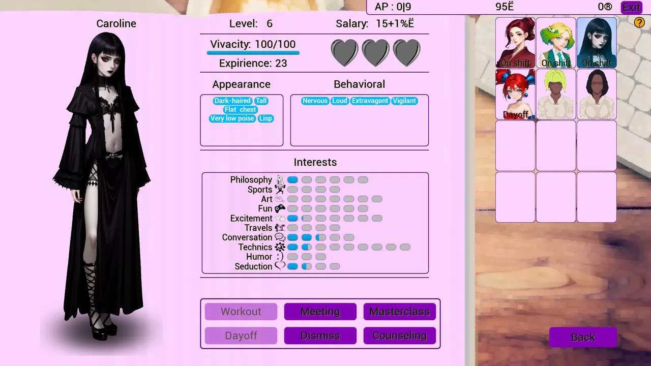 Cocktail Girl Service Screenshot 1