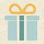 Gift of love icon