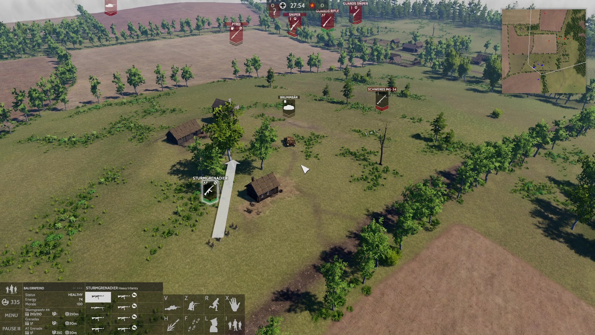 Battlefield Commander WWII Screenshot 0