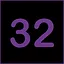 Level 32 icon