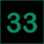 Level 33 icon