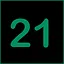 Level 21 icon