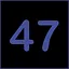 Level 47 icon