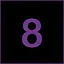 Level 8 icon