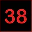 Level 38 icon